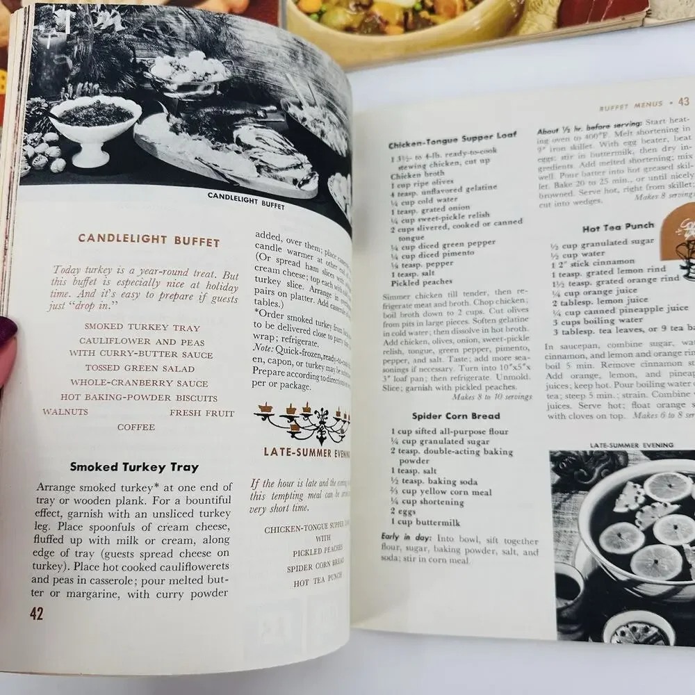 Vintage Good Housekeeping's Company Meals & Buffets Pie CIA CASSEROLE Cookbooks